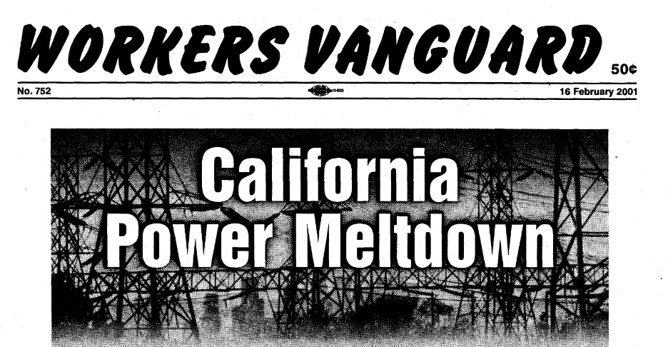 Workers Vanguard…