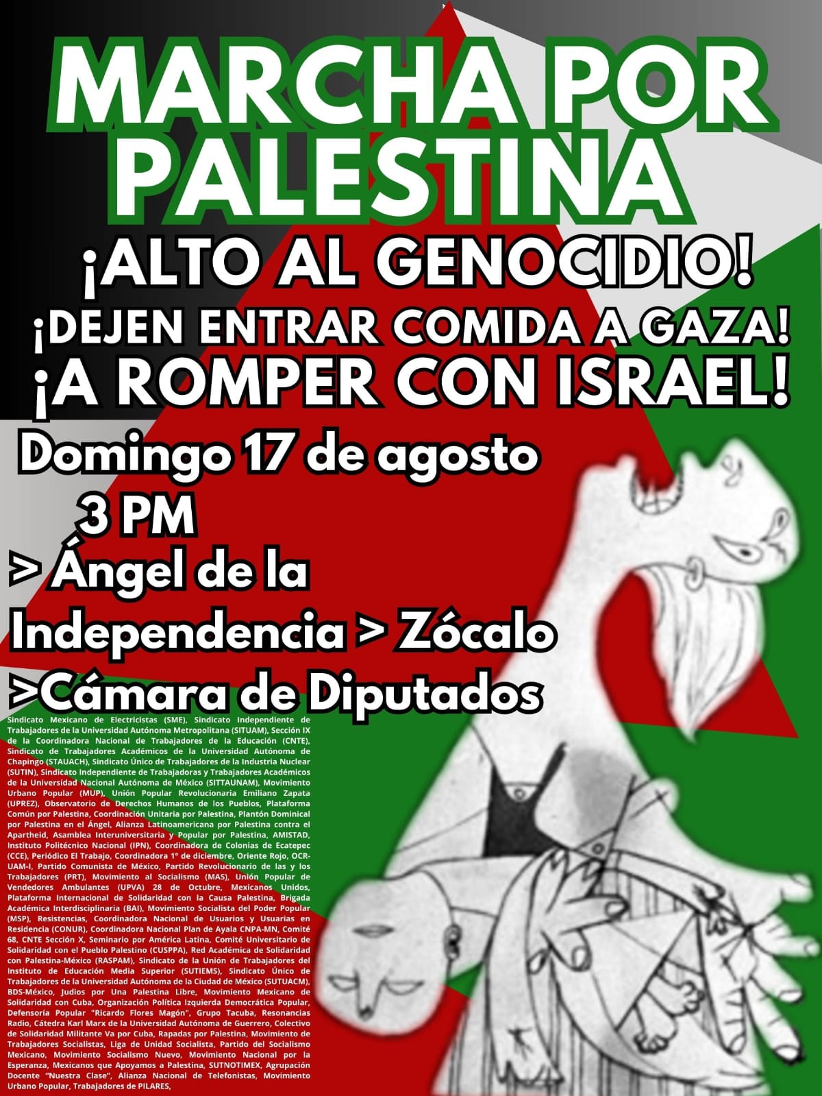 ¡ABAJO LA DECLARACIÓN DE NUEVA YORK Y LA SOLUCIÓN DE DOS ESTADOS PARA PALESTINA!