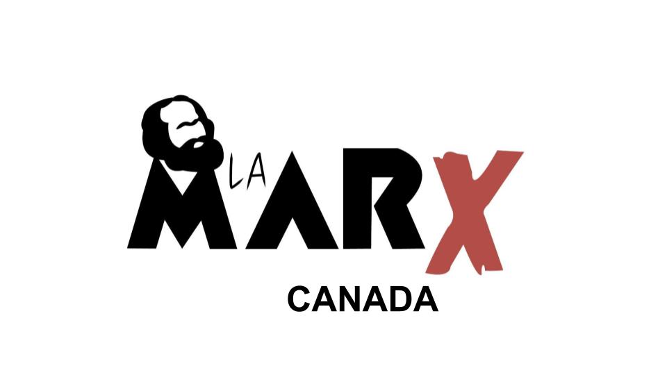 La Marx Canada marches for Palestine in Montreal
