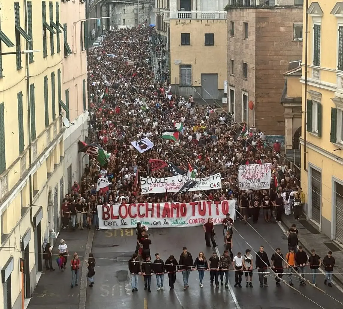 Ieri a Genova, al porto e in città, una grande giornata di mobilitazione (video)