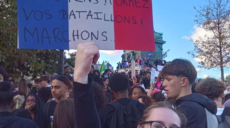 فرانس میں اُبھرتا ہوا طلباء کا انقلاب